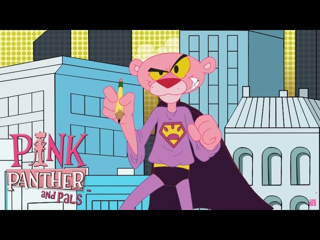 Pink Panther Saves the Day! | 30+ Minute Superhero Panther Compilation