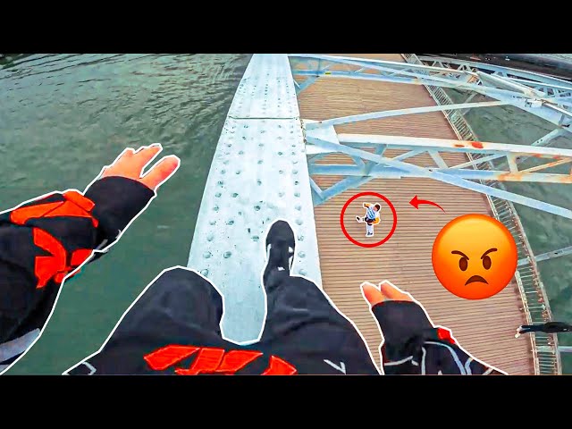 ESCAPING ANGRY MOM! (EPIC PARKOUR CHASE POV)