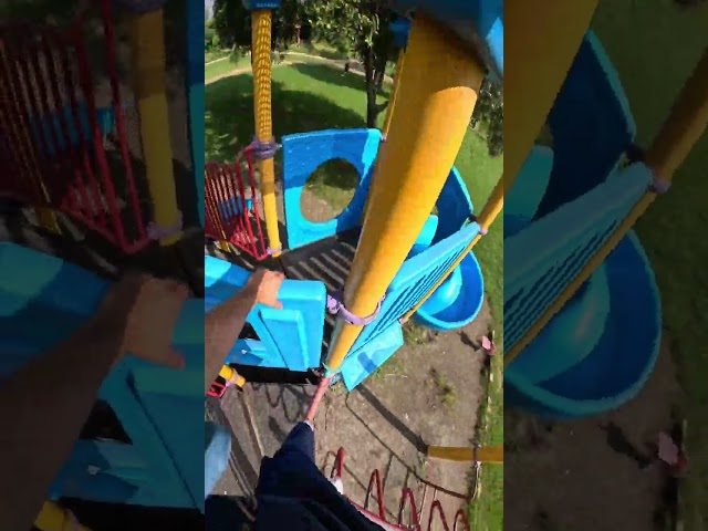 Bella Ciao Playground Parkour Pov Running Sliding