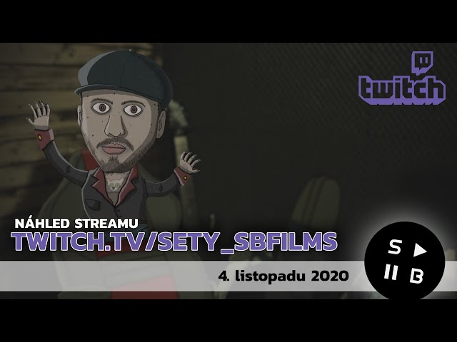 Kreslení animovaného videoklipu - druhá část (preview streamu z 4.11.2020)