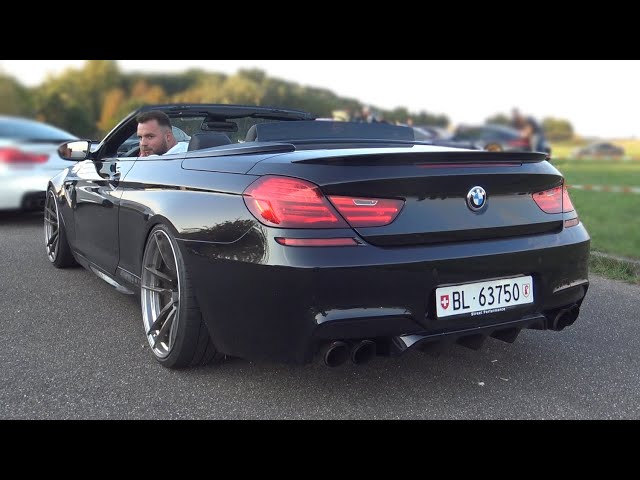 800HP Tuned BMW M5 F10 vs BMW M6 with Akrapovic Exhaust!  - LOUD Revs, Accelerations & More!