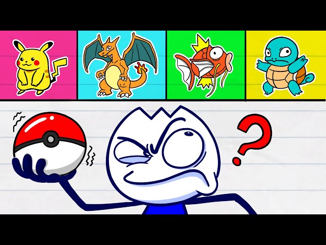 Who is That Pokémon? - Max's Regrettable PokéBall Choice | Max's Puppy Dog Cartoons |