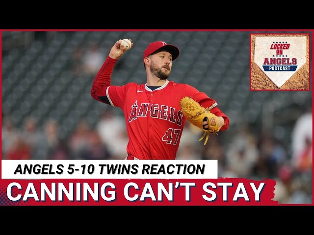 LOCKED ON ANGELS POSTCAST: Griffin Canning CRUSHED, Los Angeles Angels lose 10-5 to Minnesota Twins