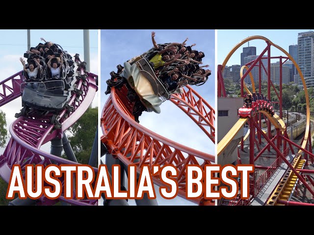 Top 10 Roller Coasters in Australia