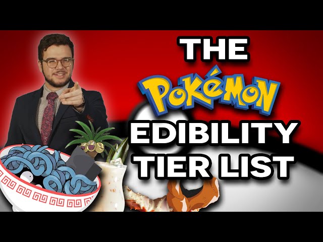 The Pokémon Edibility Tier List