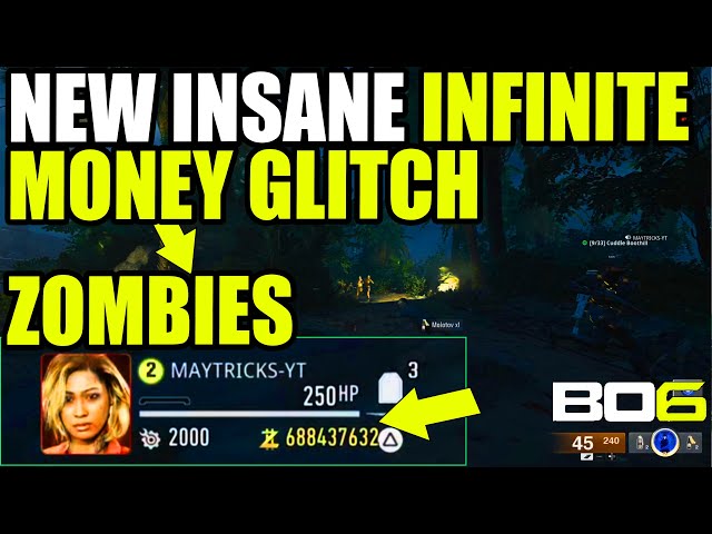 BO6 ZOMBIE GLITCH: NEW INFINITE MONEY GLITCH ZOMBIES BO6 INFINITE MONEY GLITCH ZOMBIES MONEY GLITCH