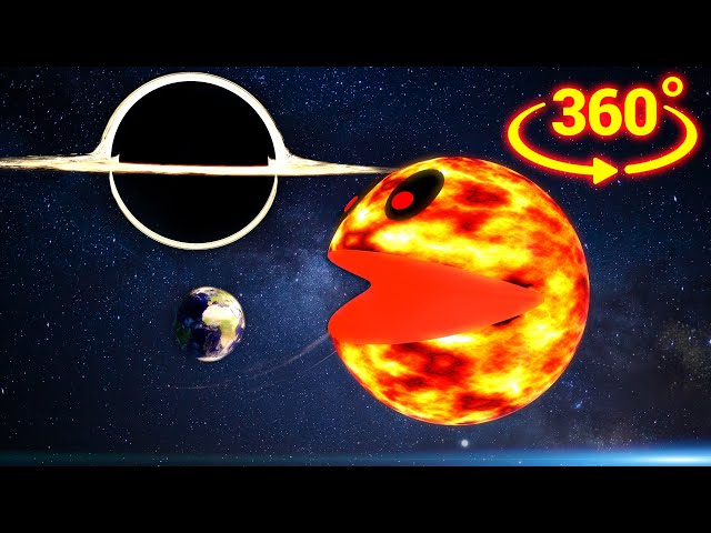 360 Video || Pacman Vs Universe 360 VR