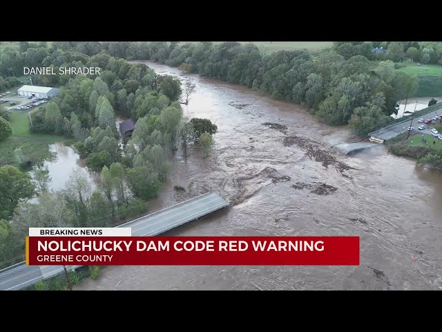 TVA: Nolichucky Dam failure is imminent, could cause life-threatening flooding