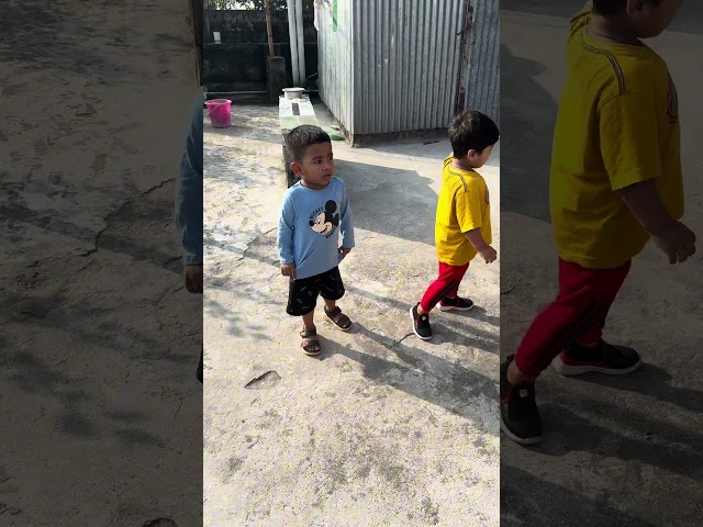 Baby walking funny