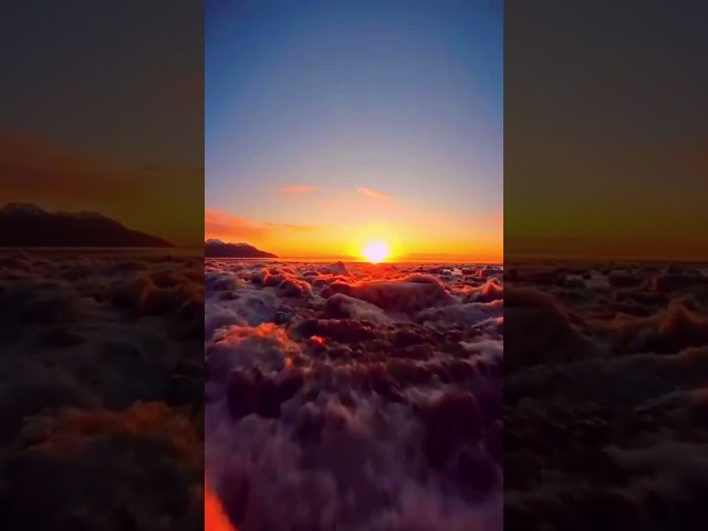 Golden sunset relaxing music #sunset #shorts #youtubeshorts