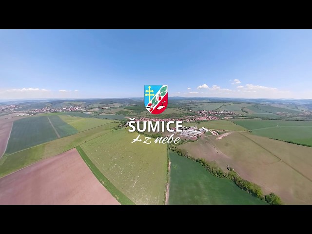 Letecké video Šumice z nebe