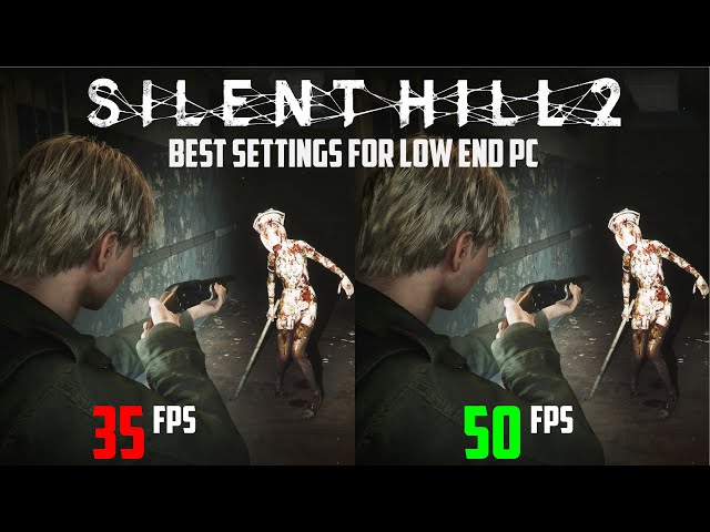 Silent Hill 2 Remake Gameplay | Best Settings for Low End PC