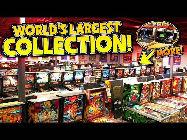 The Biggest Pinball & Arcade Collection on the Planet!?