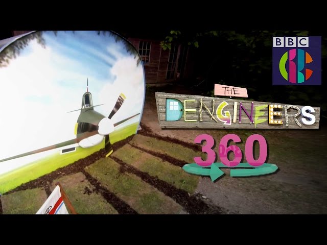 360 Video | Plane Den | The Dengineers | CBBC