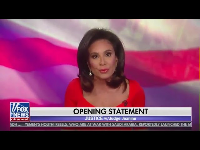 Judge Jeanine 11 4 17   Judge Jeanine Fox News Weekend November 4, 2017