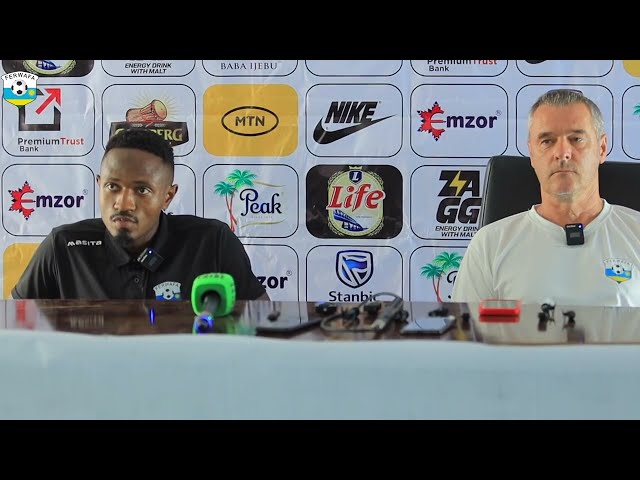 Rwanda Head coach & Captain press conference before Nigeria match for #afconq2025