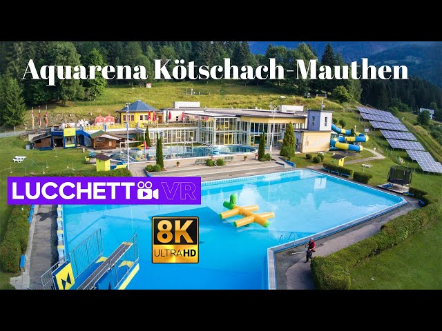 [8K] Aquarena Kötschach-Mauthen (Insta 360 X4 VR360)