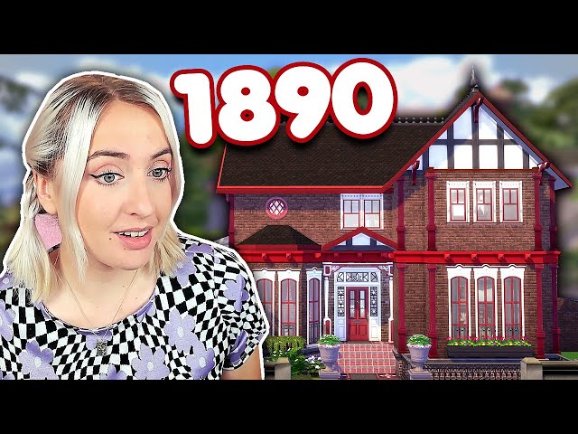 I built a historically accurate Victorian home in The Sims 4