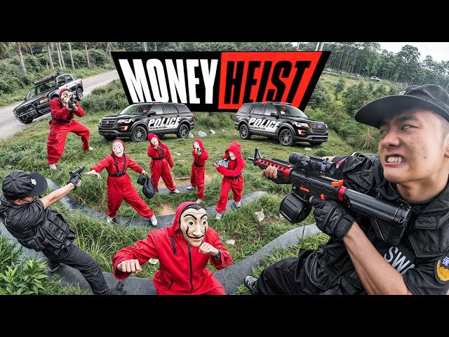 PARKOUR VS MONEY HEIST! 6 | ESCAPE and SURVIVE from SECURITY chase (BELLA CIAO REMIX) | Epic POV #6