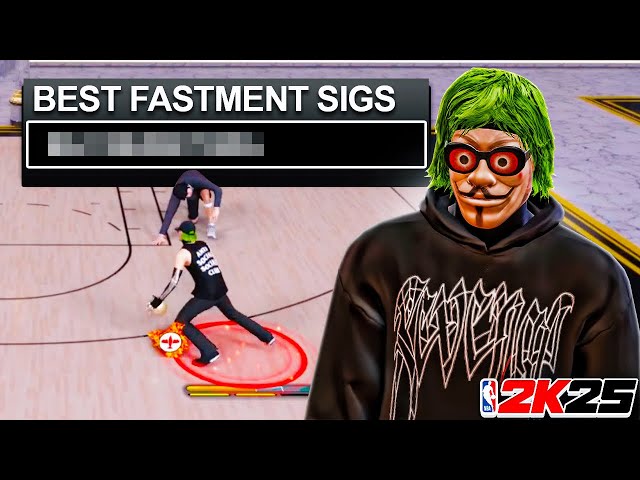 FRYING LOCKS W/ FASTMENT SIGS IN COMP STAGE! (NBA 2K25) BEST STANDSTILL DRIBBLE MOVES + COMBOS