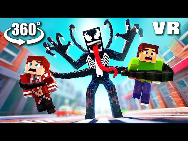 VR 360° VENOM - THE LAST DANCE (Minecraft Animation)