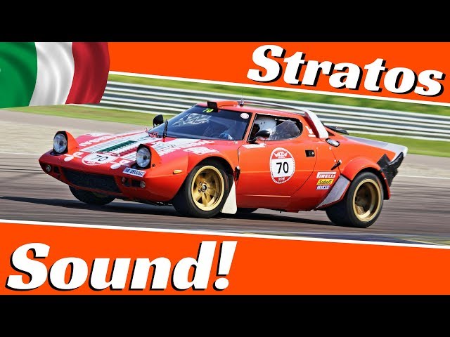 Lancia Stratos Gr4 Rally Specs - EPIC V6 Sound & Actions - Modena 100 Ore Classic 2018