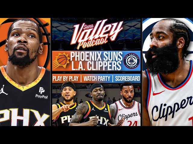 Phoenix Suns vs Los Angeles Clippers | LIVE Reaction | Scoreboard | Play By Play | Postgame Show