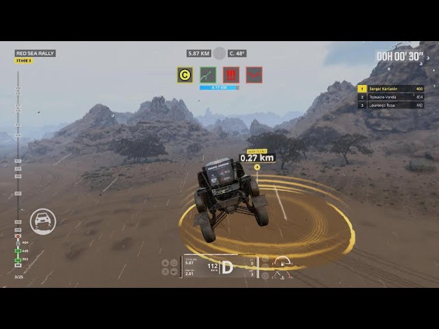 (PS5 Dakar Desert Rally) Waypoint Landing