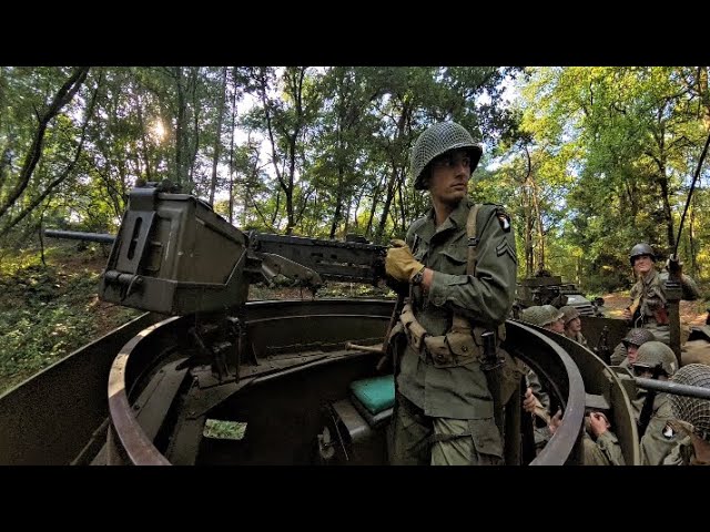 360° M3 Half-Track in Action | WWII Eyewitness Event Overloon 2024