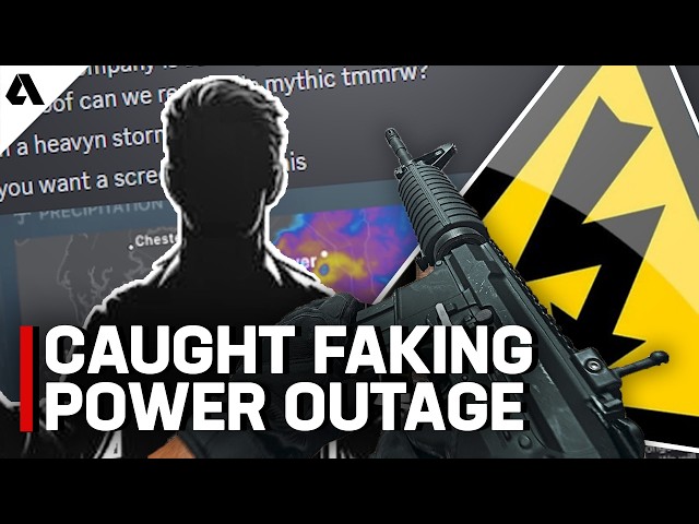 Counterstrike Team Caught FAKING Power Outage To Dodge A Match