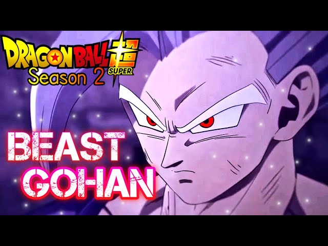 Beast Gohan Transformation + Special Beam Cannon