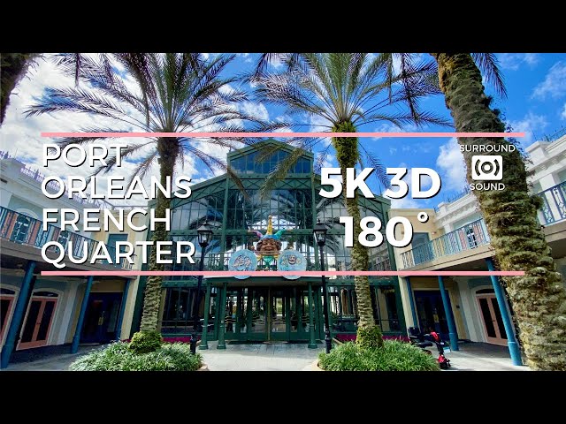 Port Orleans French Quarter (5K 3D 180°)