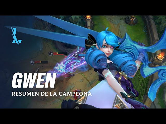 Resumen de la campeona: Gwen | Experiencia de juego - League of Legends: Wild Rift