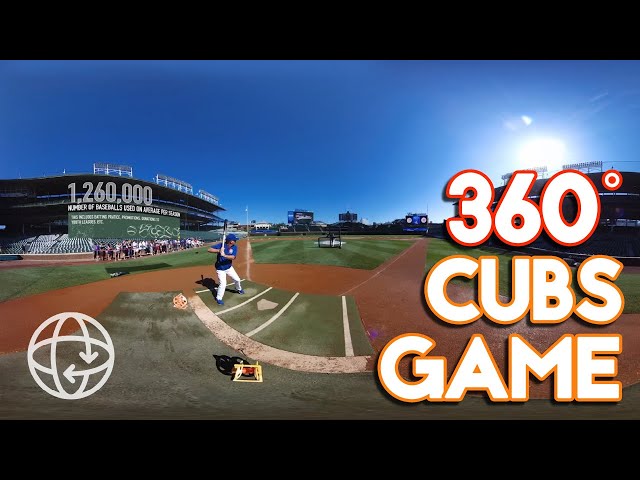 360º/VR MLB WRIGLEY FIELD TOUR!  | Bottle Rocket Media