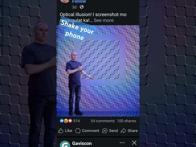 Shake your phone quickly