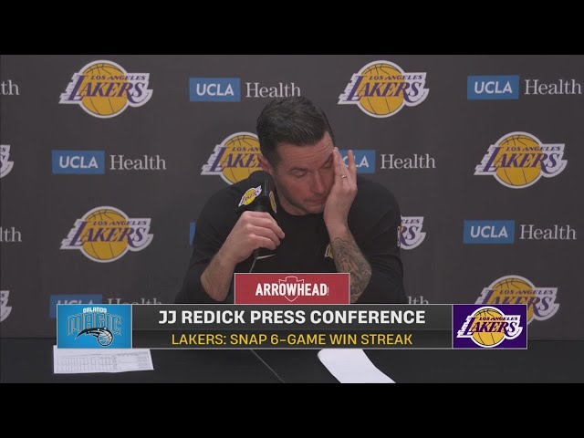 JJ Redick talks Lakers missed free throws and Wanger three as Lakers lose to Magic 119-118