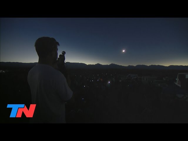 #EclipseDeSolEnTN: Así fue el paso a paso del eclipse