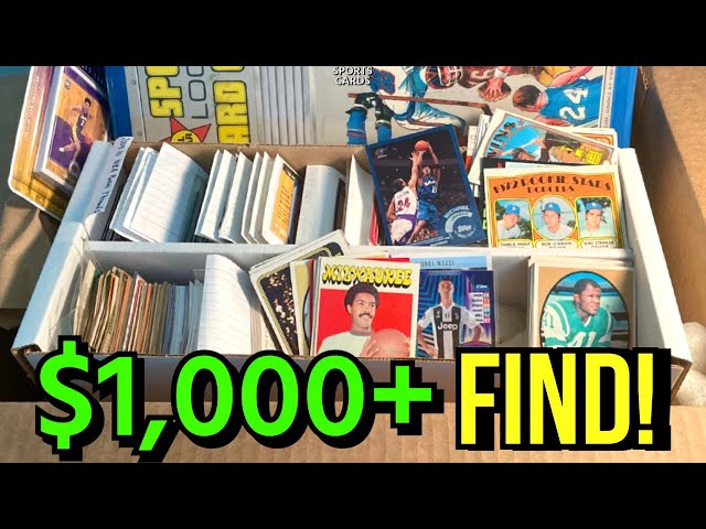 I FOUND THE BEST SPORTS CARDS COLLECTION EVER FOR ONLY $50?!