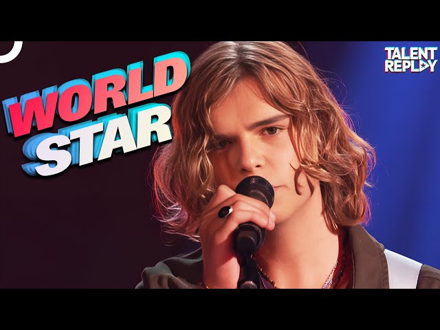 16-Year-Old Oscar Is Already a WORLD STAR! | America's Got Talent