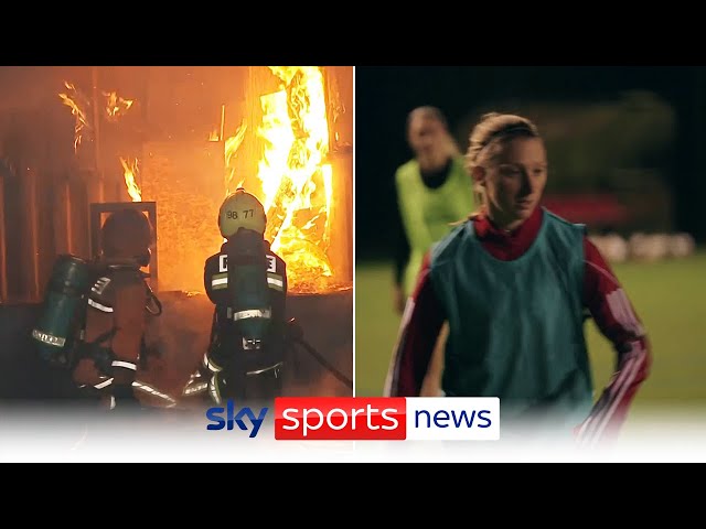 Exeter City's Bow Jackson explains the challenges of balancing being a firefighter & a footballer