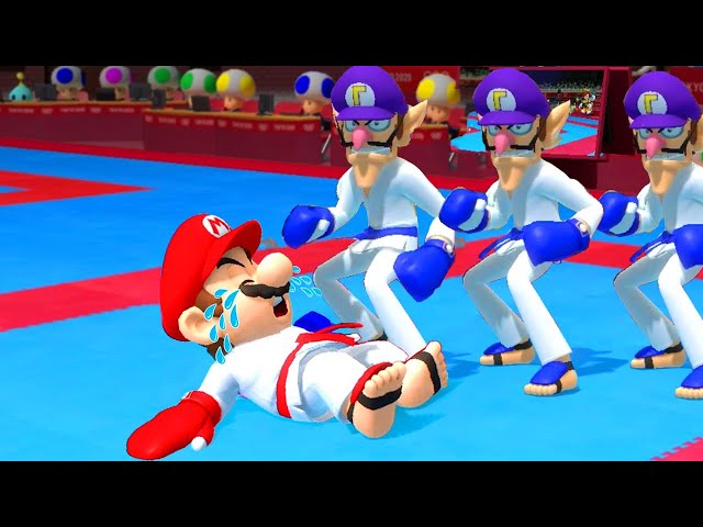 Mario and Sonic at the Olympic Games Tokyo 2020 - All Events With Waluigi