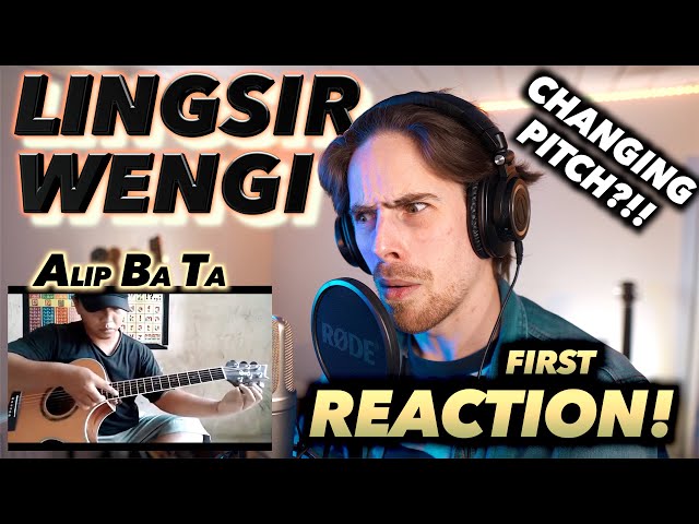 Alip Ba Ta - Lingsir Wengi (fingerstyle) FIRST REACTION! (CHANGING TUNING MID-SONG?!!!)