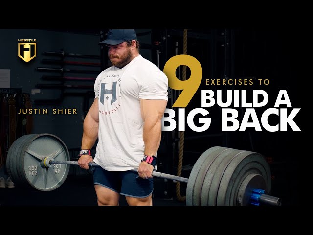 9 Exercises to Build a Big Back | Justin Shier Back Workout