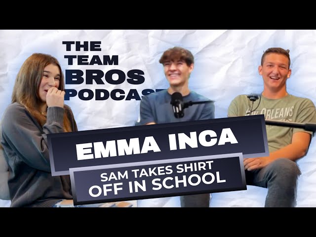 Emma Incarnato on Sam taking shirt off at school dance,  Random student testing, and fasting holiday