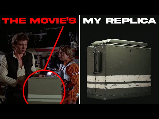 Building An Obscure Star Wars Prop (Han Solo’s Reward Box From A New Hope Build)