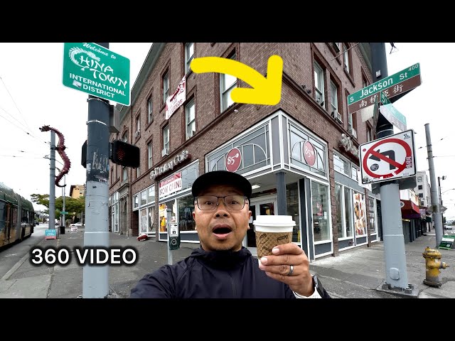 Seattle Chinatown International District Walking Tour - Insta360 X3 360 Video - 85 Bakery Returns! 😲