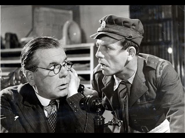 The square peg | Norman Wisdom | British War Comedy Film