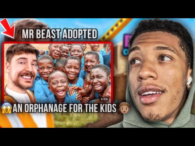 Reacting to - Mr Beast Adopted an Orphanage😱😢!(he Saved An Orphanage full of awesome kids)