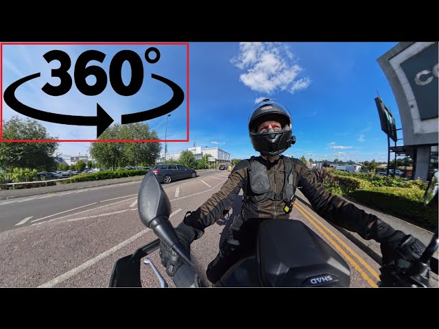 Insta360 x4 in 8k & 4k UK motorcycle short drive test #insta360 #insta360x4 #dashcam #automobile