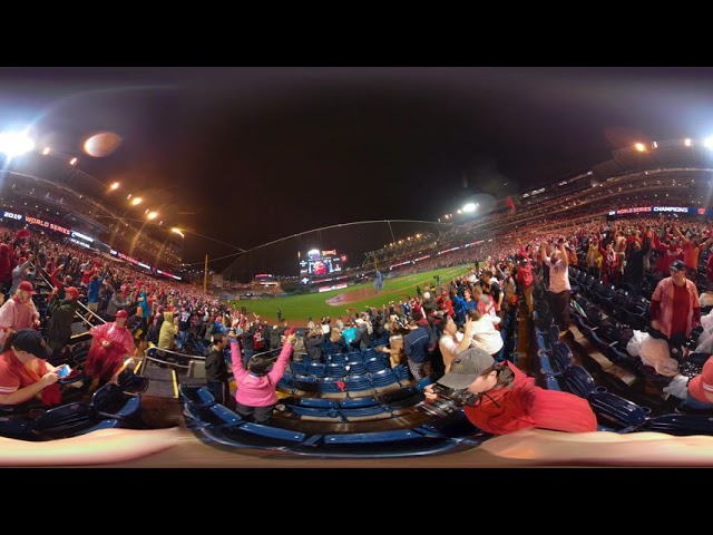 360 Video Washington Nationals Win 2019 World Series